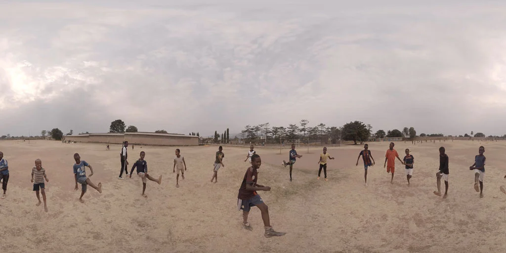 A frame from Peace and Sport Friendship Games in Burundi
